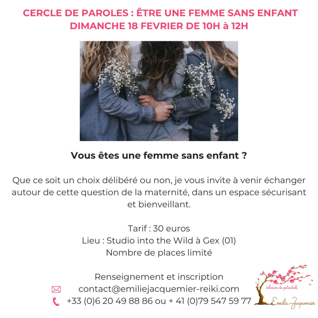 Cercle de paroles: être une femme sans enfant