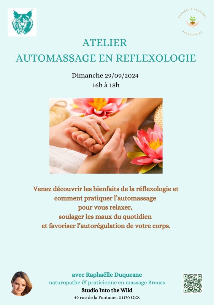 ATELIER  AUTOMASSAGE EN REFLEXOLOGIE