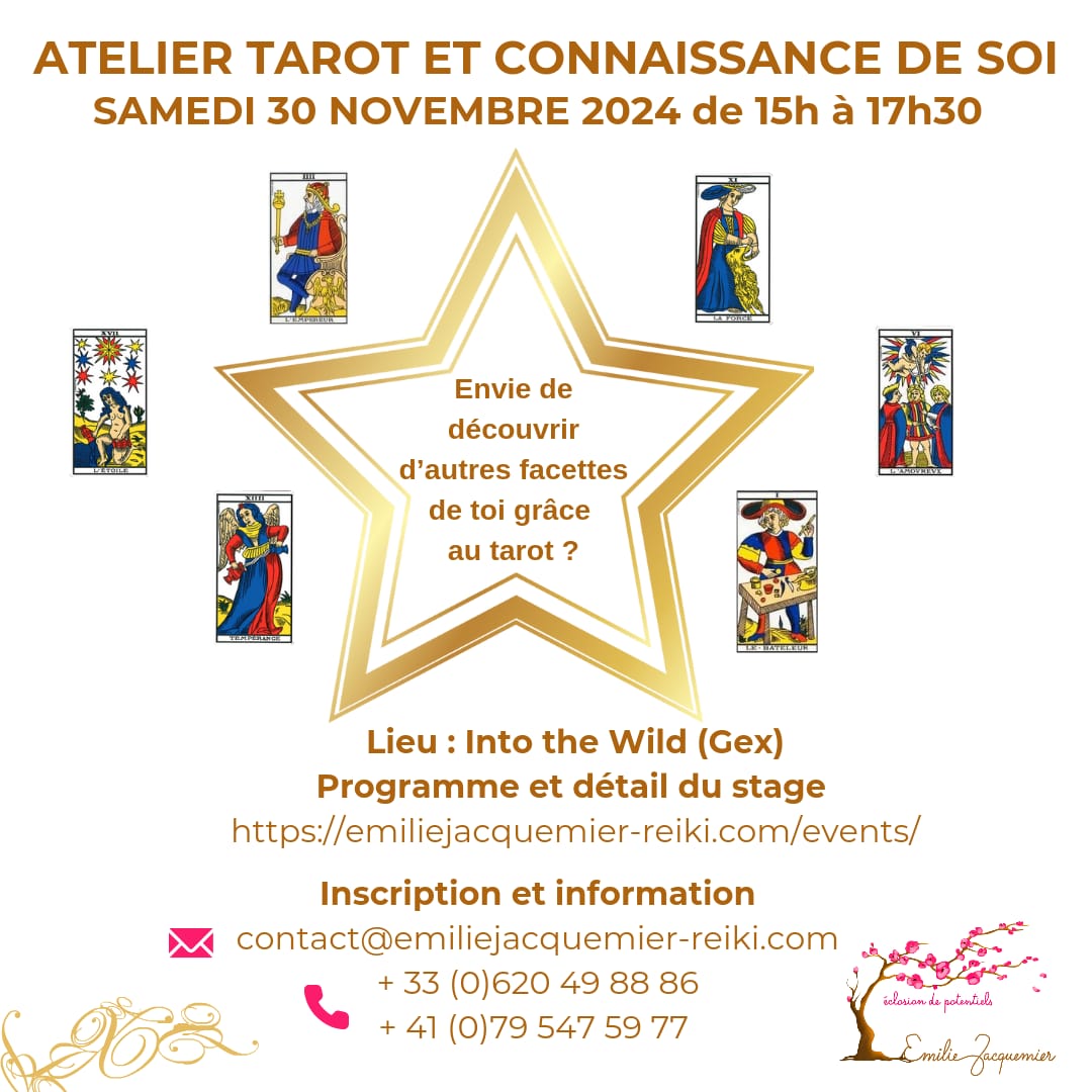 Atelier tarot et connaissance de soi