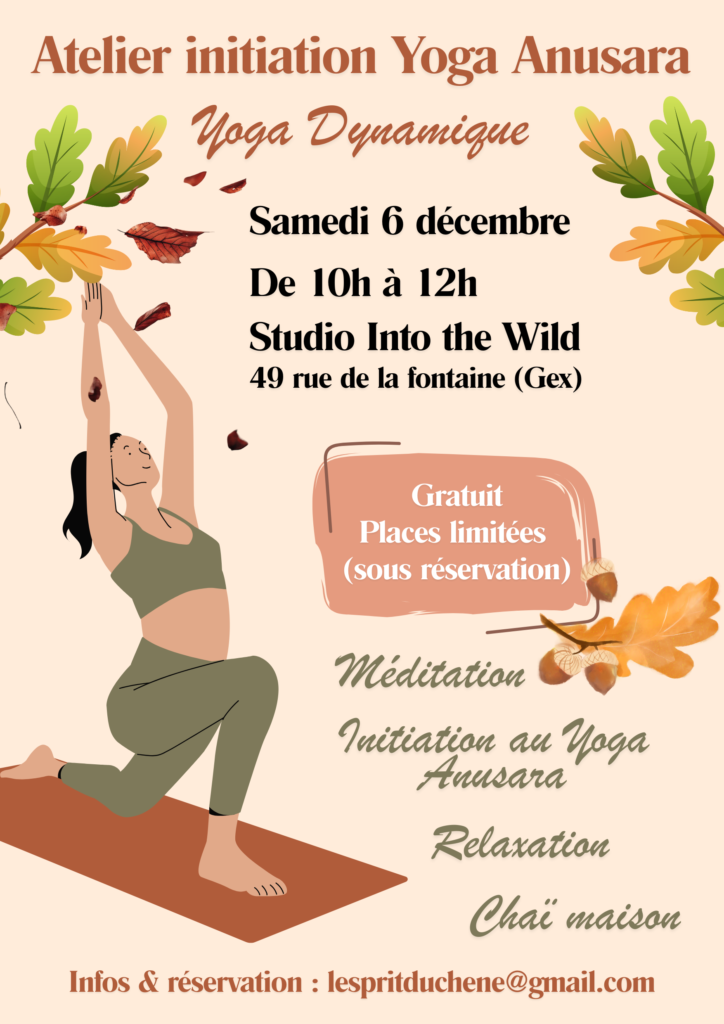 Atelier initiation Yoga Anusara