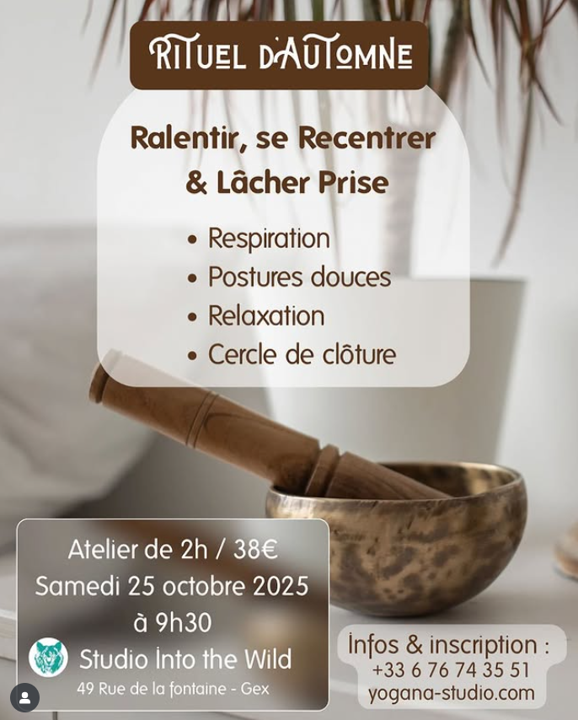 Atelier Yoga: Rituel d’automne