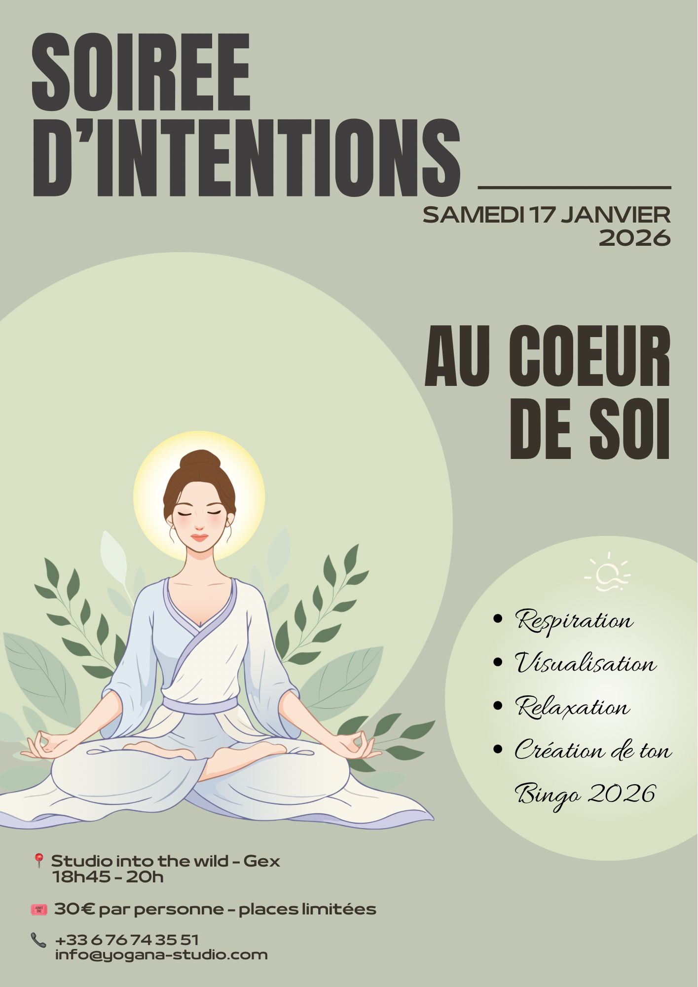 Soirée d'intention - au coeur de soi