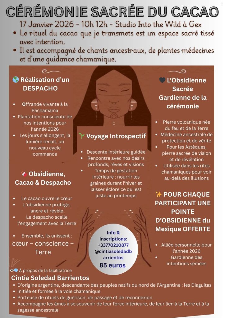 Cérémonie sacrée du cacao