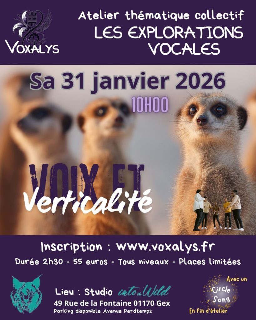 Les explorations vocales | Voix et Verticalité