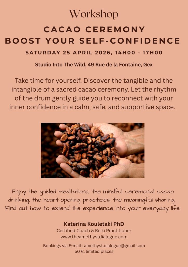 Cacao Ceremony - boost your self confidence